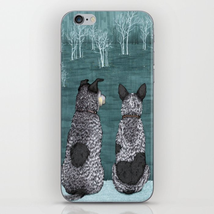 The Lookouts (Cattle Dogs) iPhone Skin