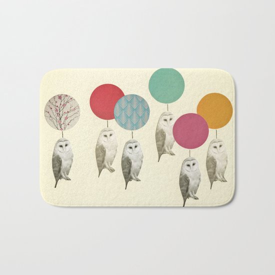 Balloon Landing Bath Mat