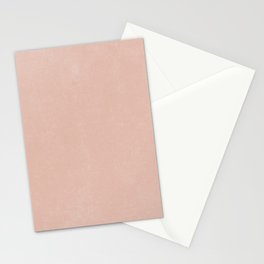 Tan Pink Blush Earthy Minimalist Boho Stationery Card