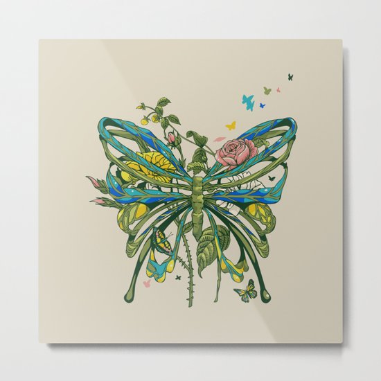 Lifeforms Metal Print