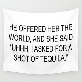 Tequila Wall Tapestry