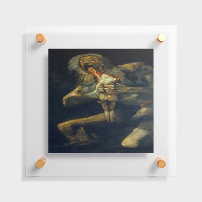 Francisco Goya - Saturn Devouring His Son Floating Acrylic Print