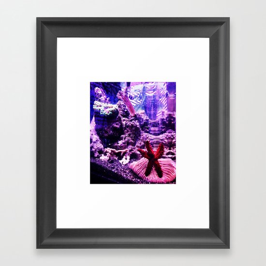 fish life Framed Art Print