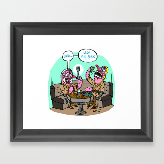 the ultimate joke Framed Art Print