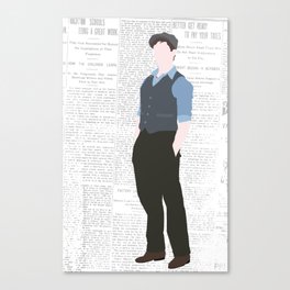 JACK KELLY – NEWSIES Canvas Print