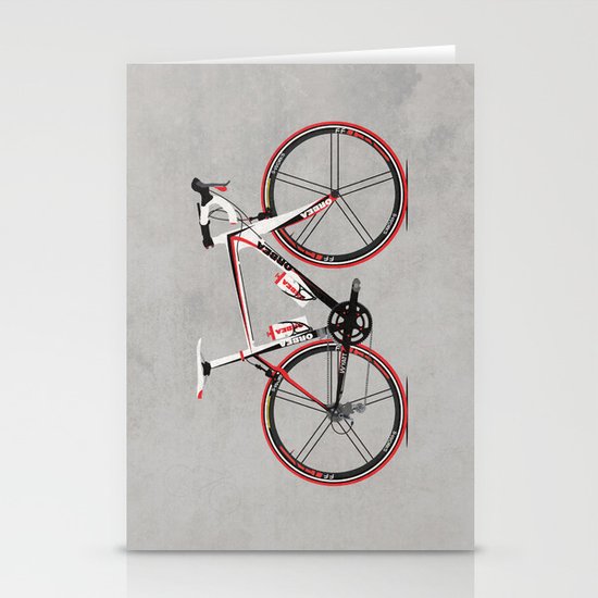 Race Bike Stationery Cards