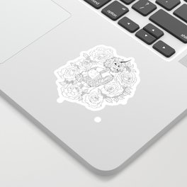 Thorns and Roses Sticker