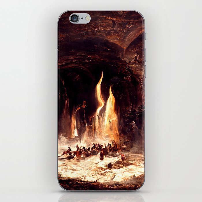 Abandon all hope, you who enter here iPhone Skin