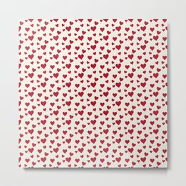 Sweet Little Hearts Love Collection Metal Print