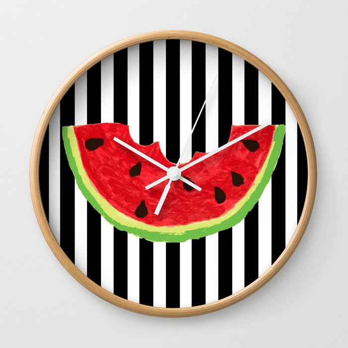 Cool Watermelon Wall Clock
