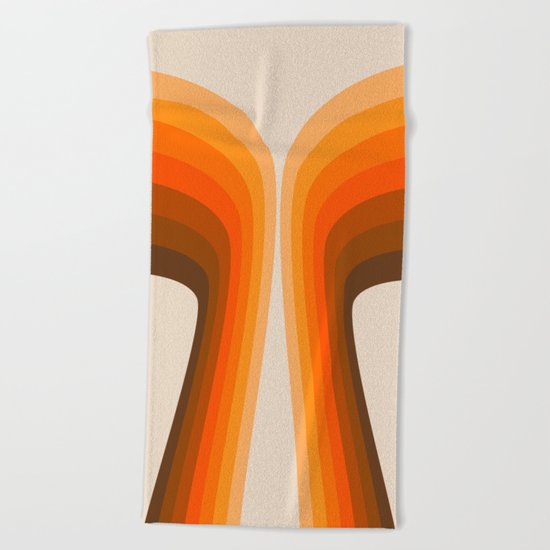 Golden Wing Beach Towel