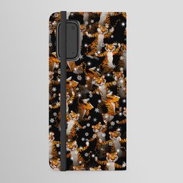 New Year's dance of tigers Android Wallet Case