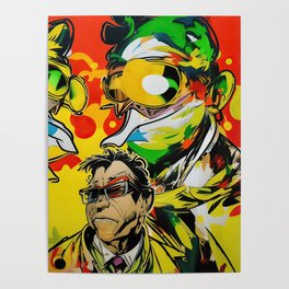 Graffiti Poster - The Perfect Wall Art for Street Art Lovers Poster