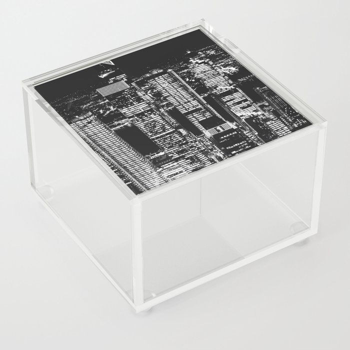 NYC Black and White Acrylic Box