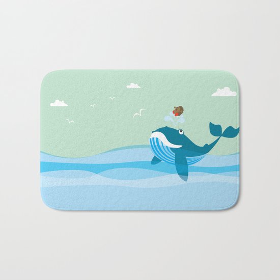 having a good time with my best friend Bath Mat