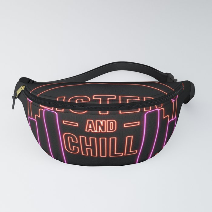 Listen and chill Neon Fanny Pack