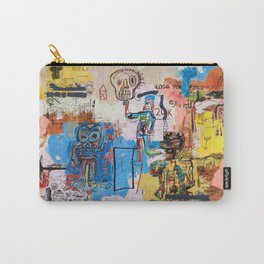 Salvation Carry-All Pouch | Acrylic, Pinkpankpunk, Painting, Urbanart, Jeanmichelbasquiat, Artbrut, Samo, Pinkpinkpunk, Neo Expressionism, Mixedmedia 