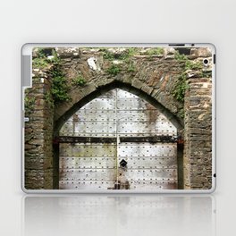 Caerphilly Castle Gate Laptop & iPad Skin