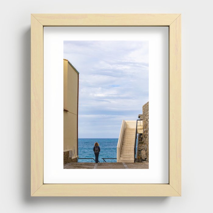Cefalu, Sicily Recessed Framed Print