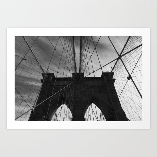 Brooklyn Bridge Art Print
