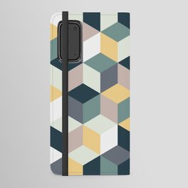 Cubic Pattern Android Wallet Case