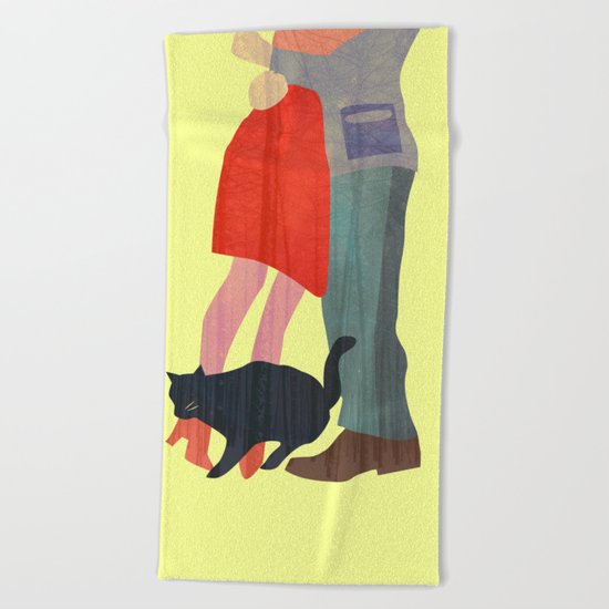 Don't let me go Beach Towel