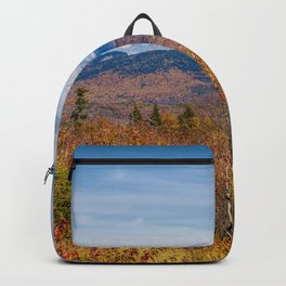 Mountain foliage #3 Backpack | Landscape, Leaf, Colors, Color, Mountains, Digital, Foliage, Sky, October, Leaves 