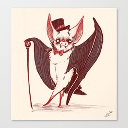 Bat Astaire Canvas Print