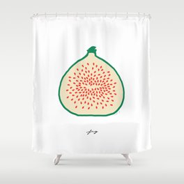 FIG Shower Curtain