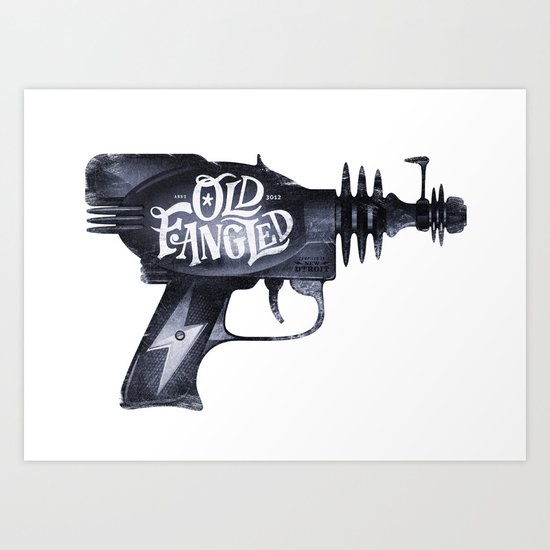 Old Fangled Art Print