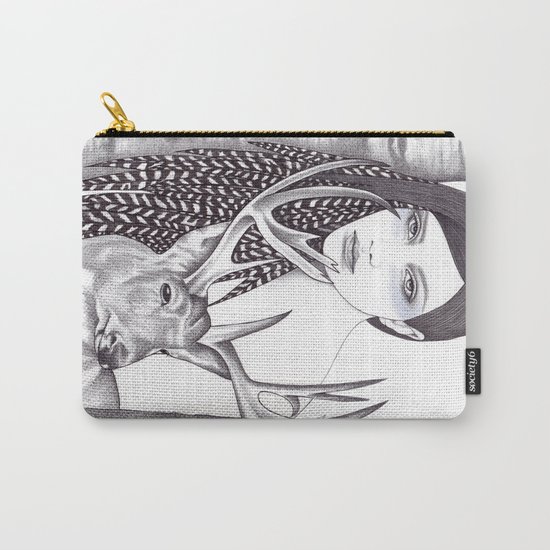 Silver Forest Carry-All Pouch