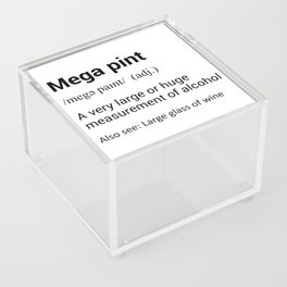 Mega pint Acrylic Box