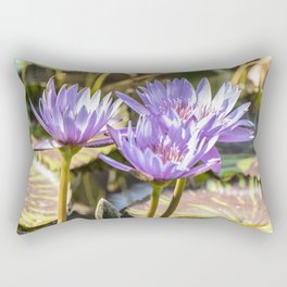 Lavender Lotus Rectangular Pillow