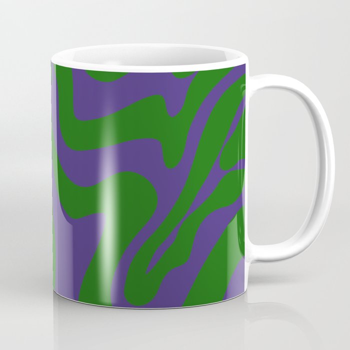 29 Abstract Swirl Shapes 220711 Valourine Digital Design Coffee Mug