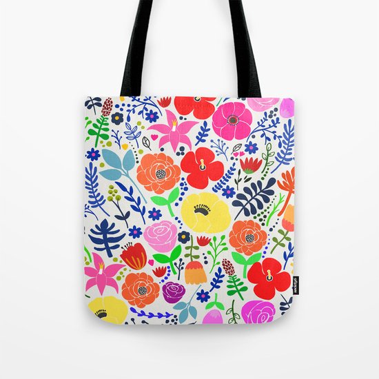Flower Garden Tote Bag