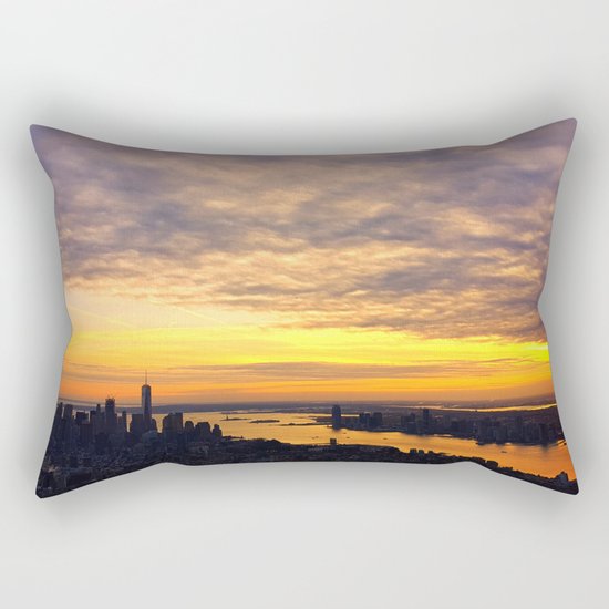 New York skyline Rectangular Pillow