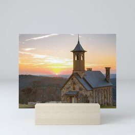 Sunset at Top of the Rock - Branson Missouri Mini Art Print