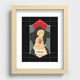 Issac Legacy Silhouette. Recessed Framed Print