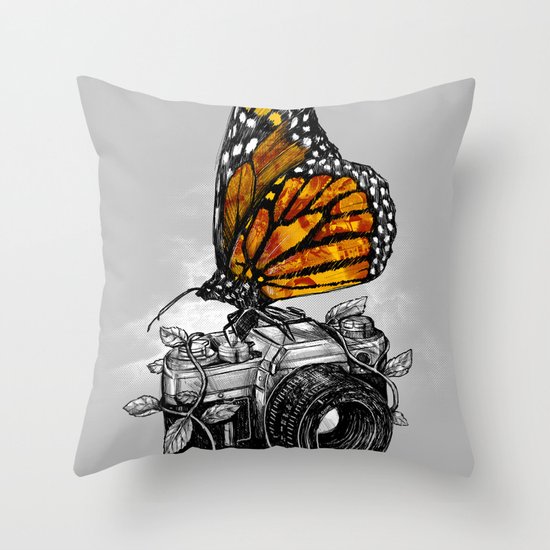 Nature Photography Throw Pillow