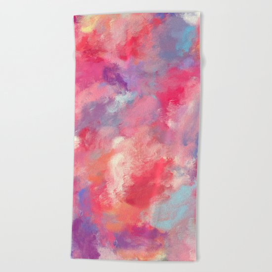 Heavens Clouds Beach Towel