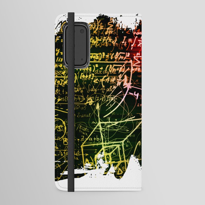 Formulas in mathematical space Android Wallet Case