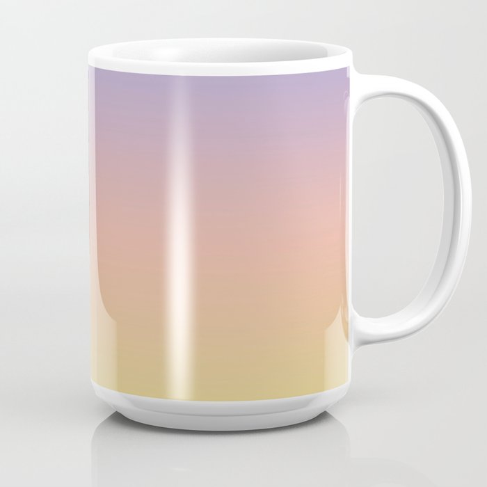 Pastel Colorful Pattern Abstract Rainbow Multi Colored Texture Coffee Mug