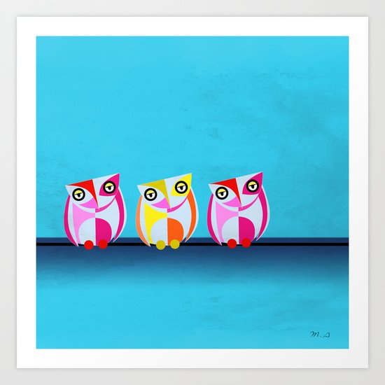 birds Art Print