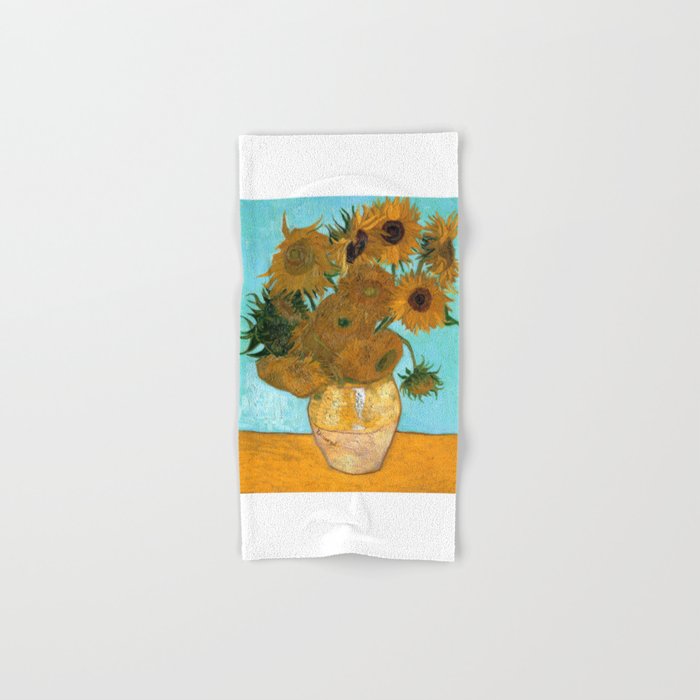 Vincent Van Gogh Still Life Vase With Twelve Sunflowers Hand
