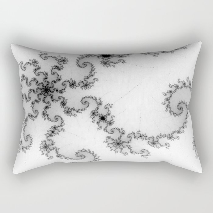 detail on mandelbrot set - starfish Rectangular Pillow