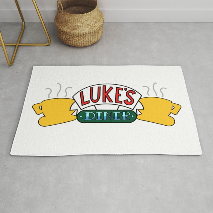 Luke's Diner - Central Perk Rug