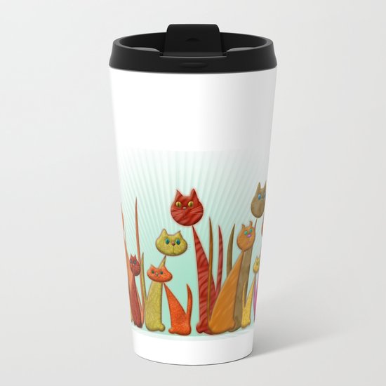 The Vector Cats Travel Mug