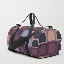 Checkered Arch Pattern VIII Duffle Bag