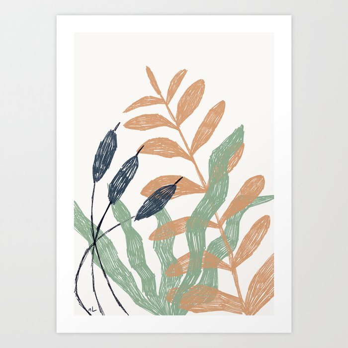  sea - selva collection Art Print