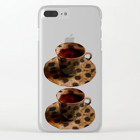 CHEE-TEA Clear iPhone Case